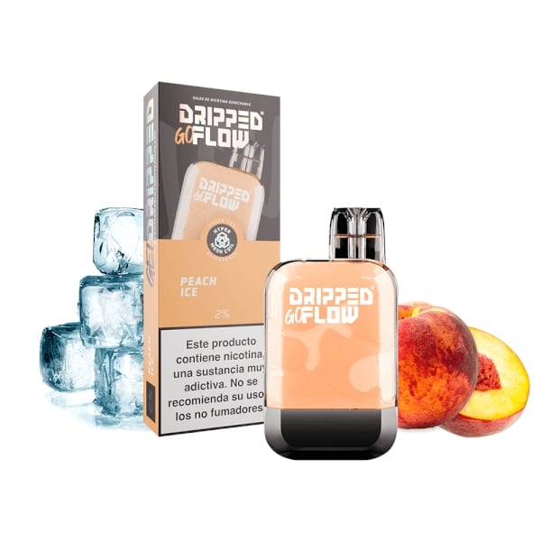 Vaper desechable Peach Ice - Dripped GoFlow