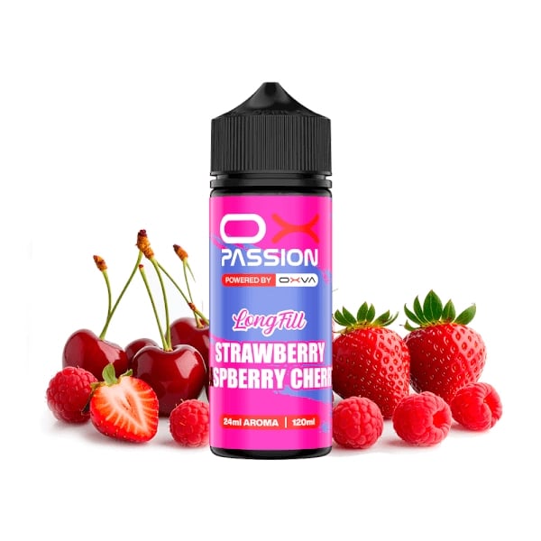 Aroma Strawberry Raspberry Cherry - Oxva Ox Passion 24ml (Longfill) 