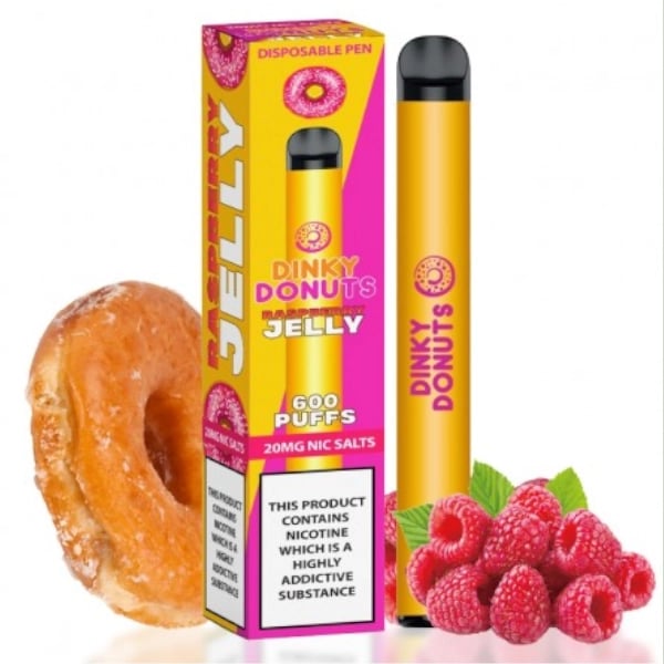 Raspberry Jelly Dinky Donuts - Pod desechable