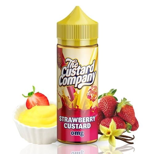 Strawberry Custard - The Custard Company 100ml