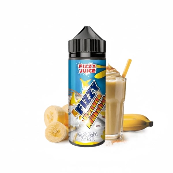 Aroma Banana Milkshake - Fizzy Juice 24ml (Longfill)
