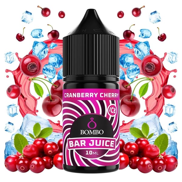 Aroma Cranberry Cherry - Bar Juice by Bombo (Longfill para Sales) 