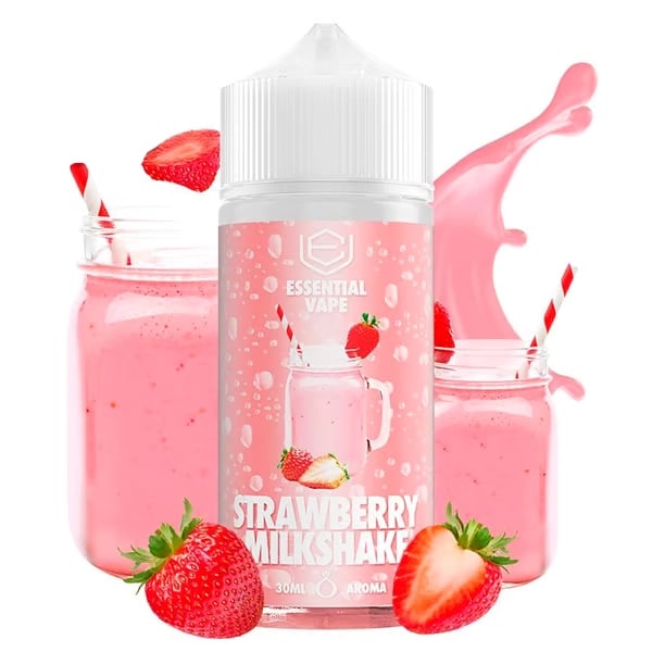 Aroma Strawberry Milkshake - Essential Vape by Bombo (Longfill)