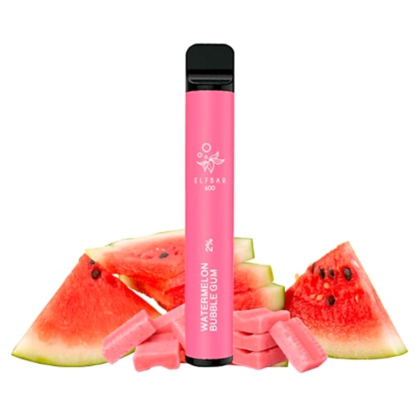 Elf Bar ELF600 Watermelon Bubblegum - Pod desechable