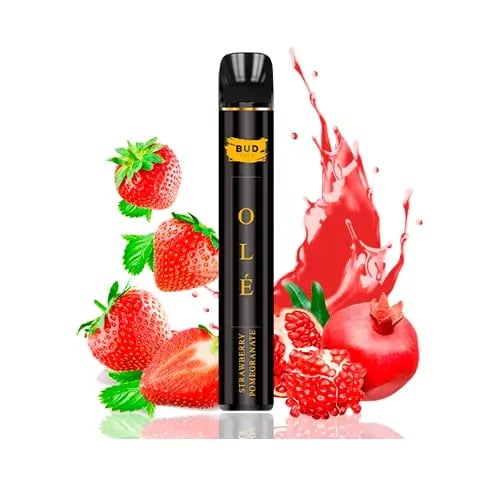 Bud Vape Olé Strawberry Pomegranate - Pod Desechable (Outlet)