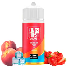 Strawberry Peach Ice - Kings Crest 100ml