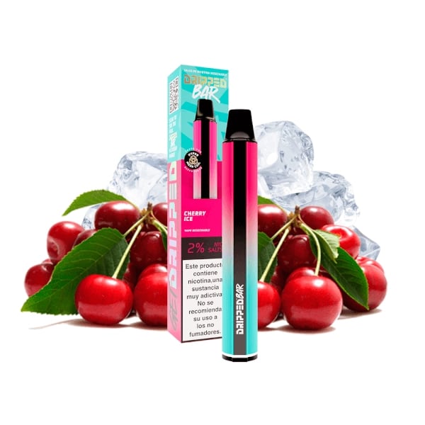 Vaper desechable Cherry Ice - Dripped Bar