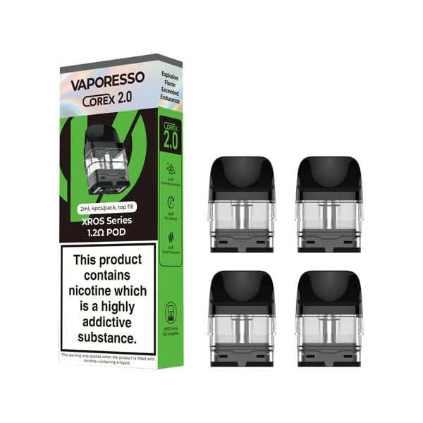 Recambios Vaporesso Xros Corex 2.0 (Pack 4)