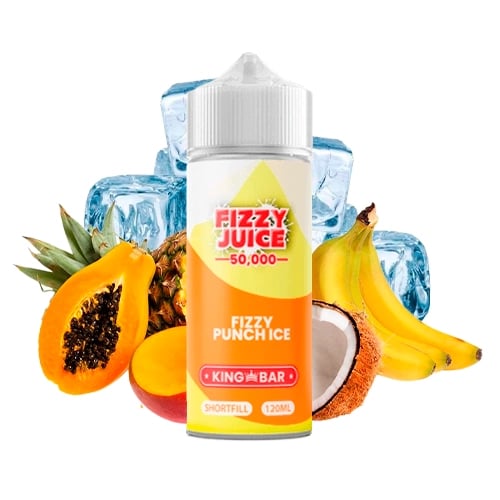 King Bar Punch Ice-Fizzy Juice-100ml 