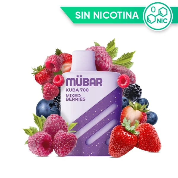 Mixed Berries 0% - Mübar Kuba 700