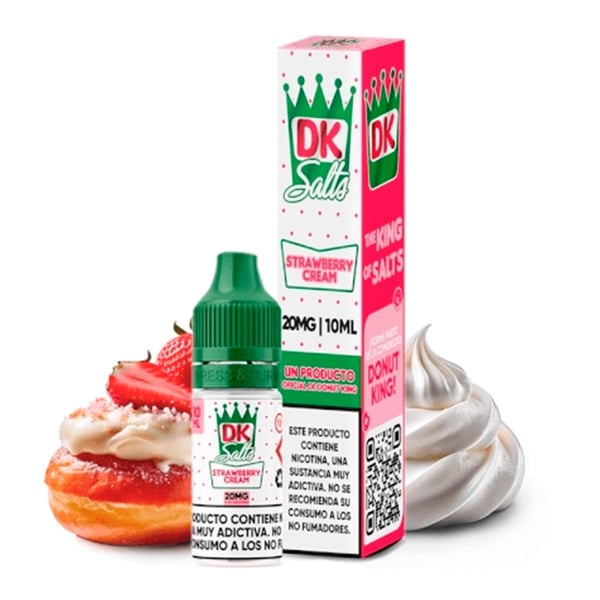 Sales Strawberry Cream - Donut King Salts 10ml