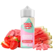 King Bar Strawberry Watermelon Bubblegum - Fizzy Juice-100 ml 