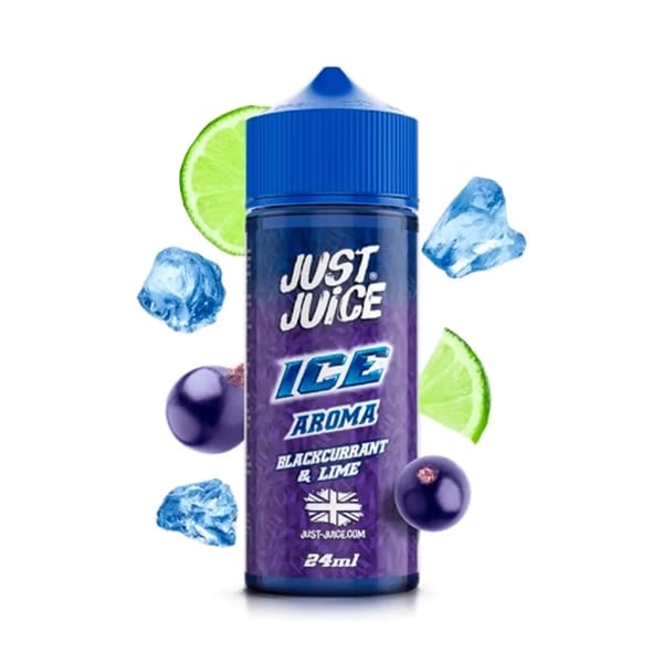Aroma Blackcurrant and Lime - Just Juice Ice (Longfill)