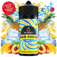 Aroma Pineapple Peach Mango Ice - Bar Juice by Bombo 24ml (Longfill)