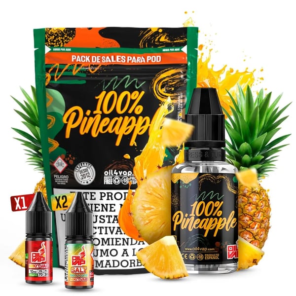 Pack Pineapple + NicoVaps - Oil4Vap Sales
