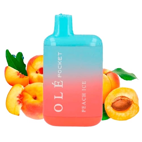 Bud Vape Olé Pocket Peach Ice - Pod Desechable