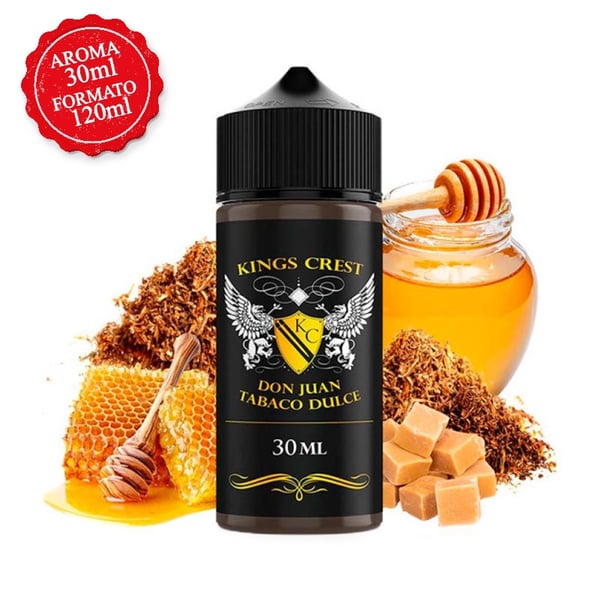 Aroma Don Juan Tabaco Dulce - Kings Crest - 30ml (Longfill)