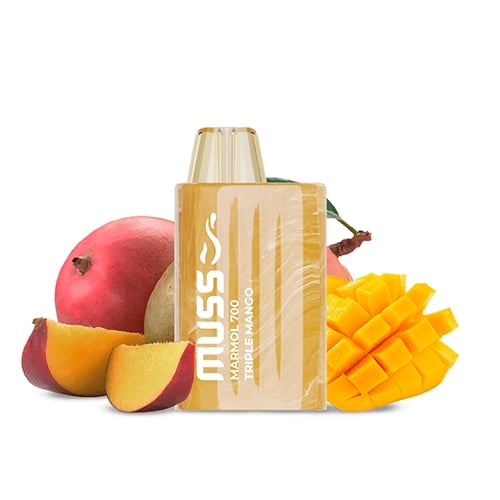 Vaper desechable Triple Mango - Muss Marmol 700