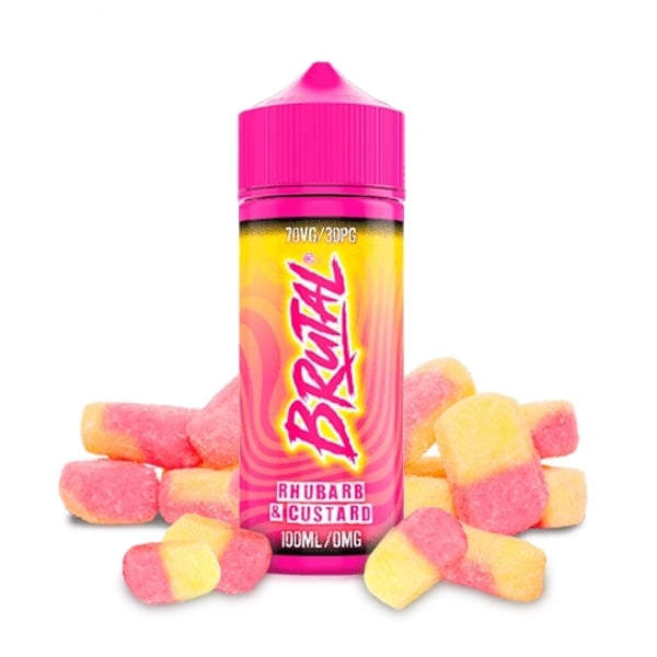 Rhubarb & Custard - Brutal by Just Juice 100ml