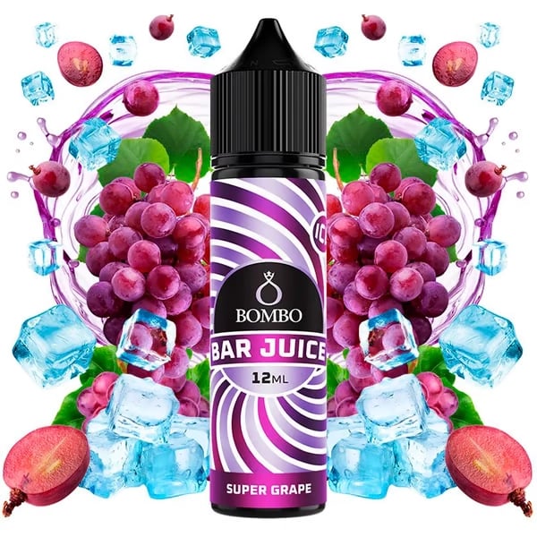 Aroma Super Grape Ice - Bar Juice by Bombo (Longfill)