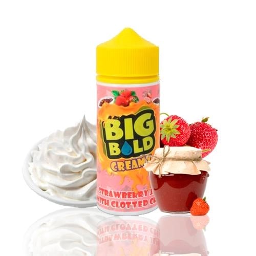 Creamy Strawberry Jam With Clotted Cream - Big Bold 100ml