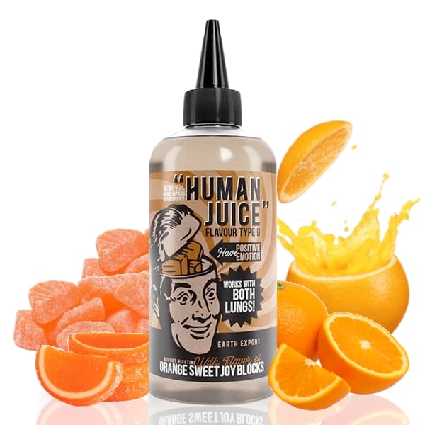 Human Juice Orange Sweet Joy Block 200ml - Joes Juice