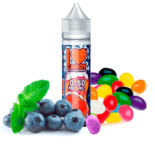 Mad Hatter I Love Candy - Blue Raspberry