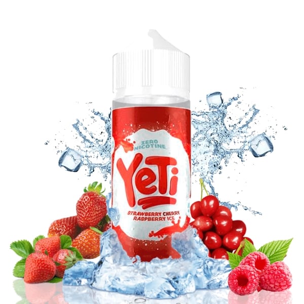 Cold Strawberry Cherry Raspberry - Yeti 100ml