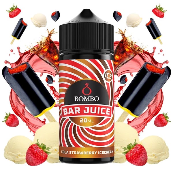 Aroma Cola Strawberry Ice Cream - Bar Juice by Bombo (Longfill)